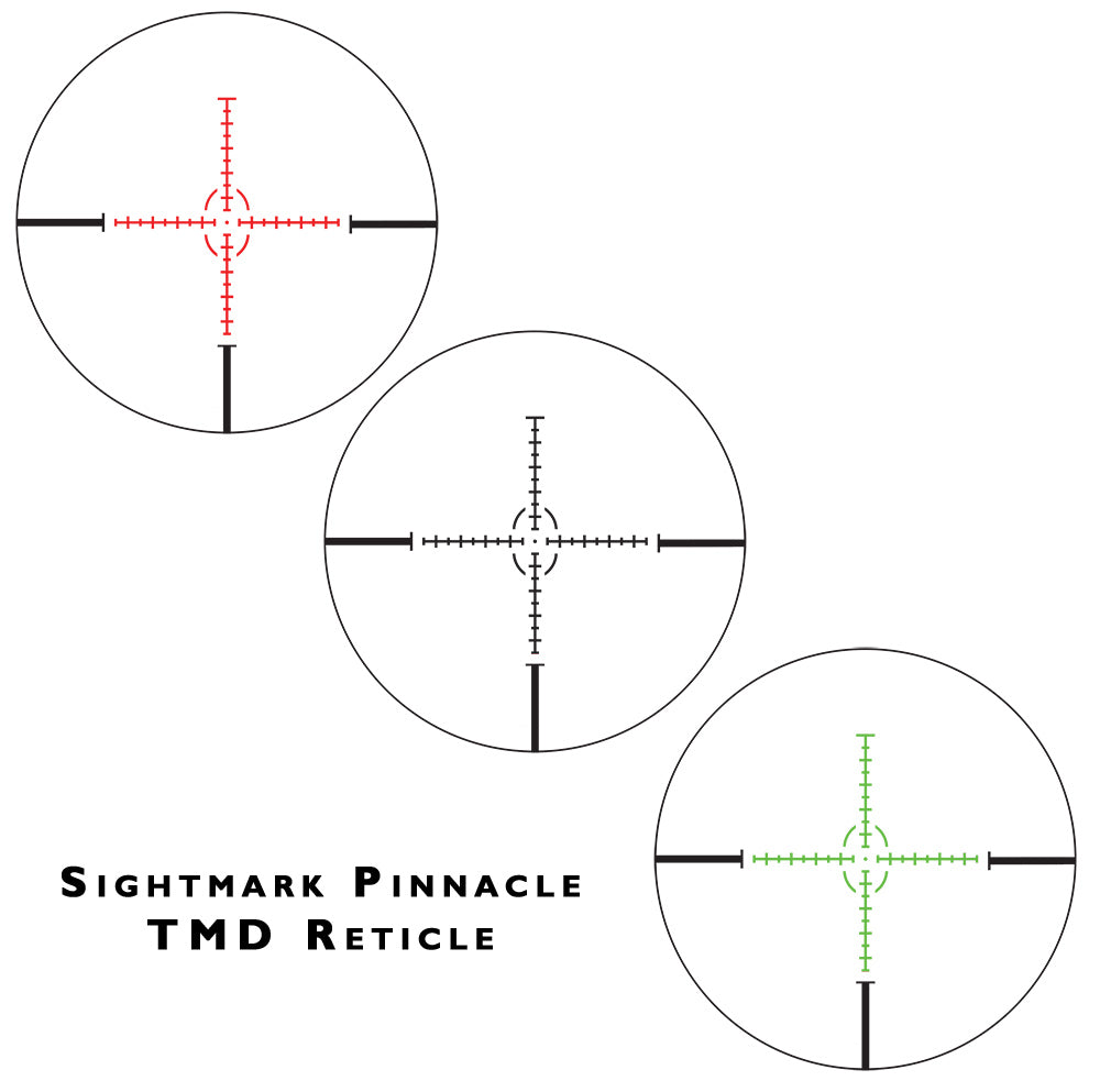 Pinnacle 1-6x24 TMD Rifle Scope