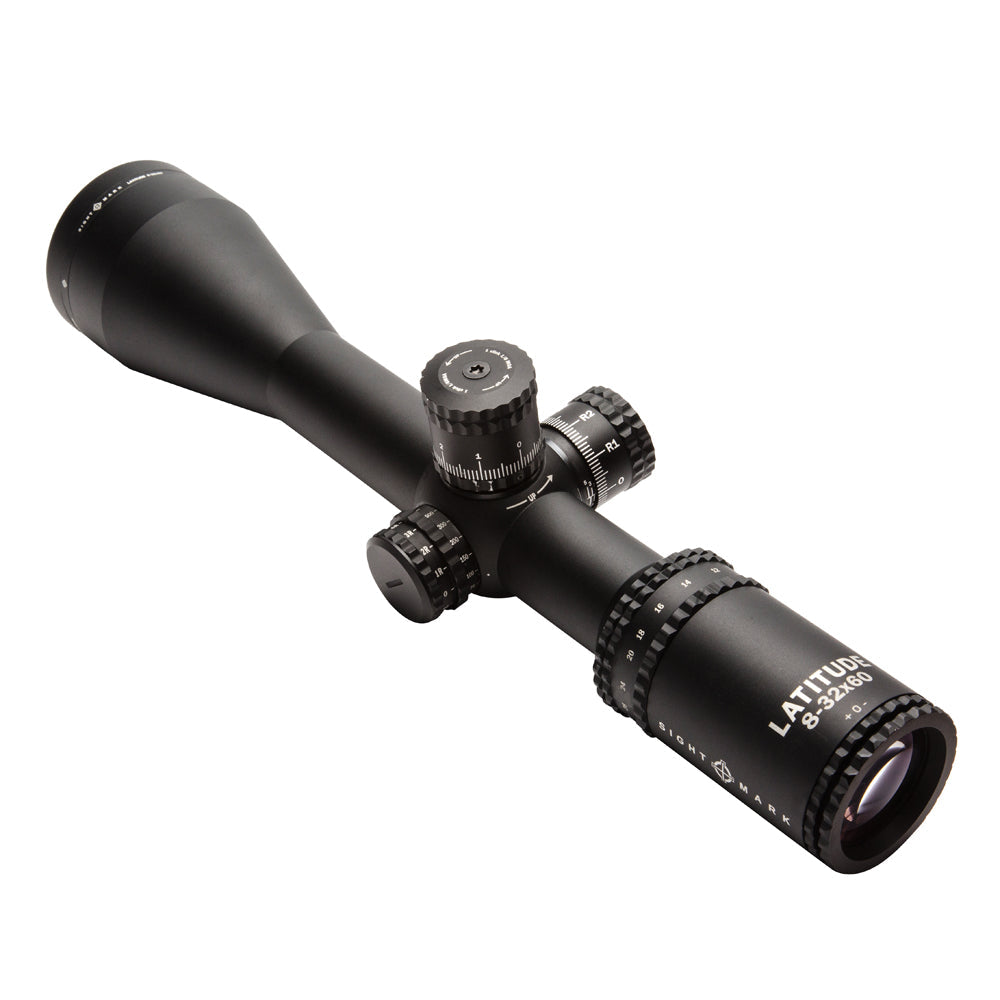 Latitude 8-32x60 Scope with F-Class Reticle