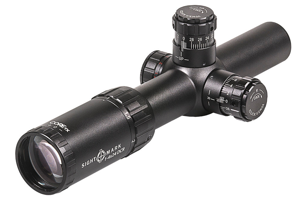 Mira telescópica Core TX 1-4x24DCR de doble calibre .223/.308 BDC