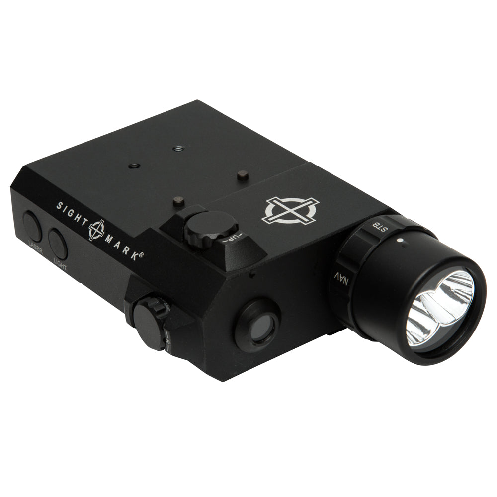 LoPro Combo Light (Visible and IR) and Green Laser - Dark Earth/Black