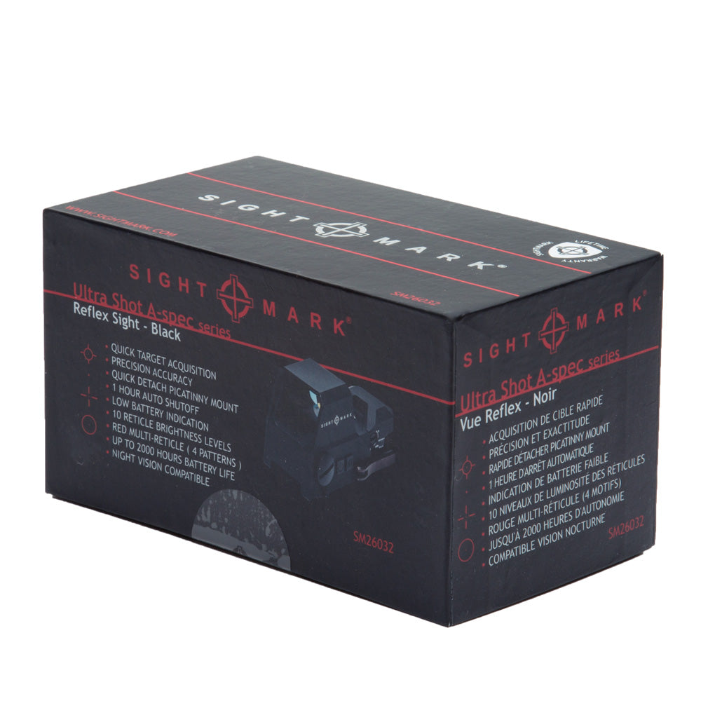 Mira réflex abierta Ultra Shot (A-Spec)