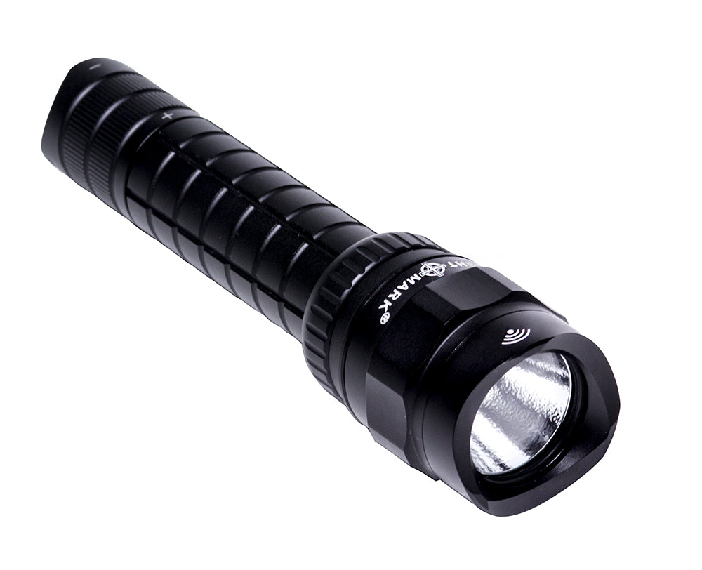 Multimode LED Black Flashlight with Red Green & Blue Filters
