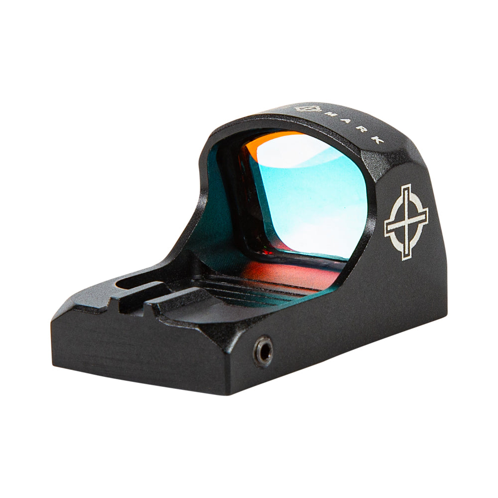 Side view of Mini Shot A-Spec M3 displaying compact aluminum housing and low profile design