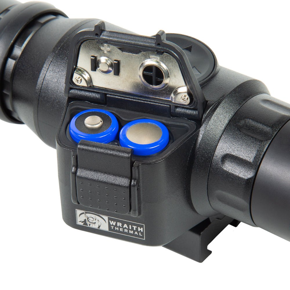 Sightmark Wraith Mini Thermal Riflescope - battery