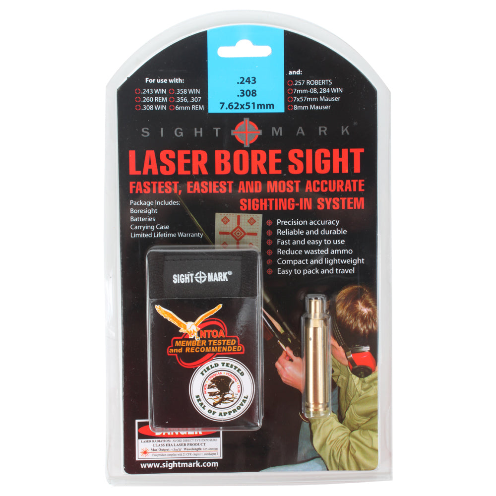 .243 Winchester, .308 Winchester, 7.62x51 NATO Boresight