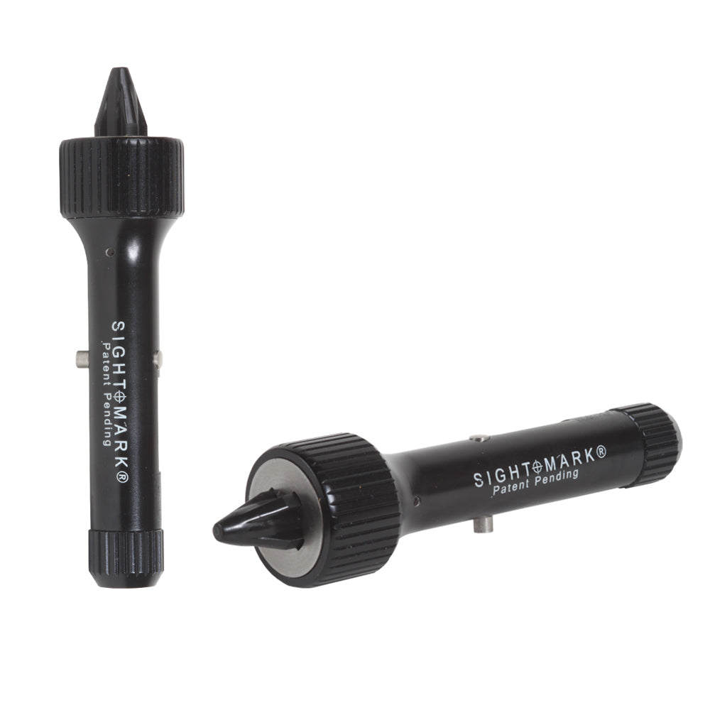 Triple Duty Universal Boresight with Red Laser
