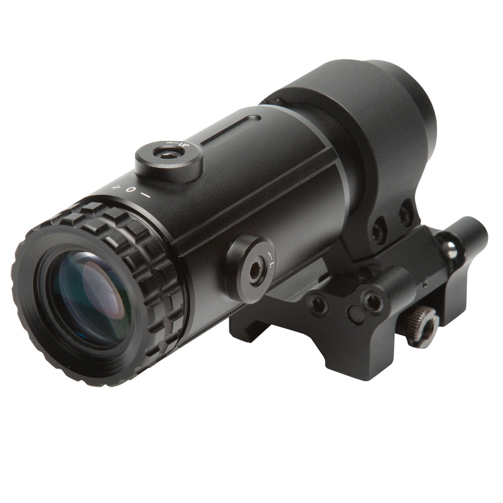 T-5 Magnifier 5X with LQD Flip to Side Mount