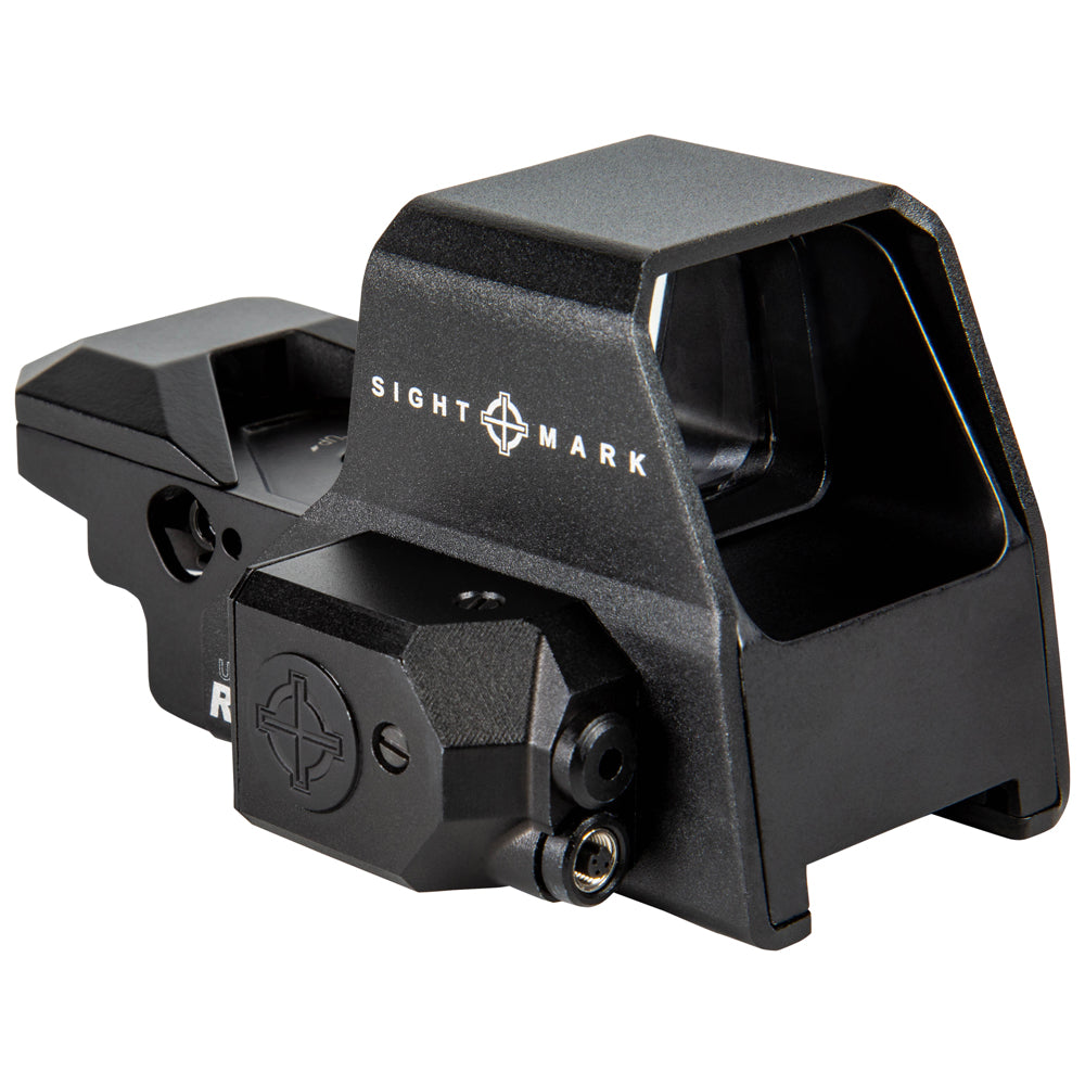 Sightmark Ultra Shot R-Spec reflex sight with integrated green laser for close-range shooting