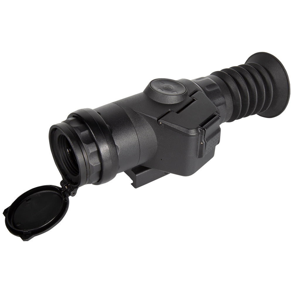 Side profile view of Wraith 4K Mini digital scope displaying compact aluminum construction