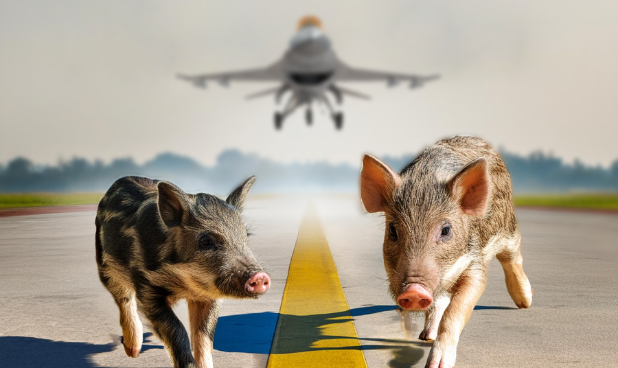 That Time Feral Hogs Took Down Fighter Jets