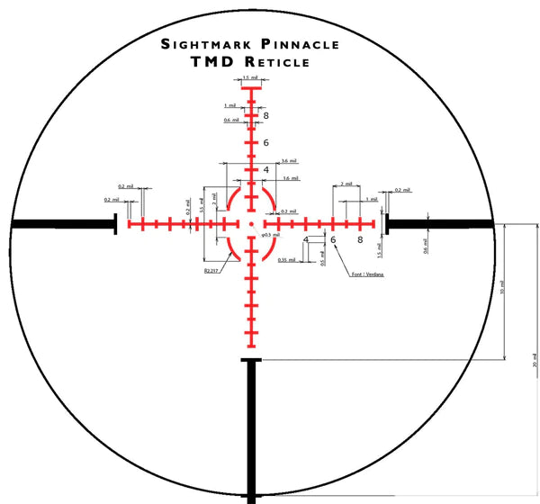 Pinnacle 1-6x24 FFP Rifle Scope – view 3