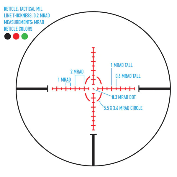 Pinnacle 1-6x24 FFP Rifle Scope – view 2