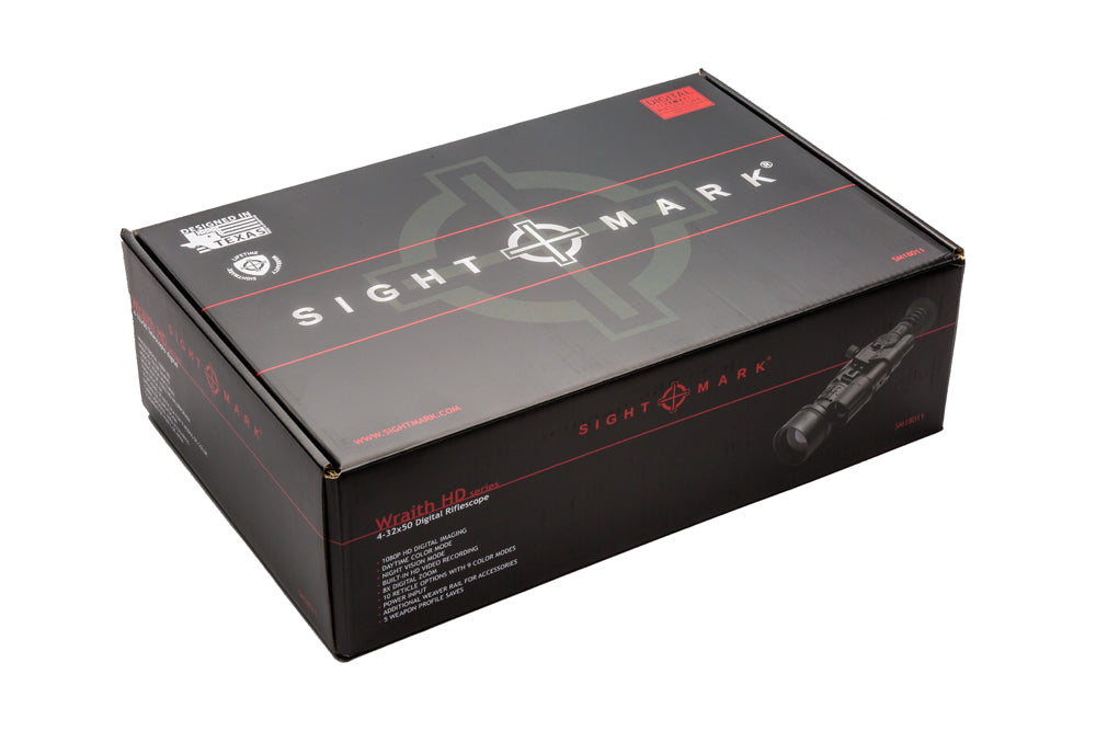 Wraith HD 4-32x50 Digital Rifle Scope – view 21