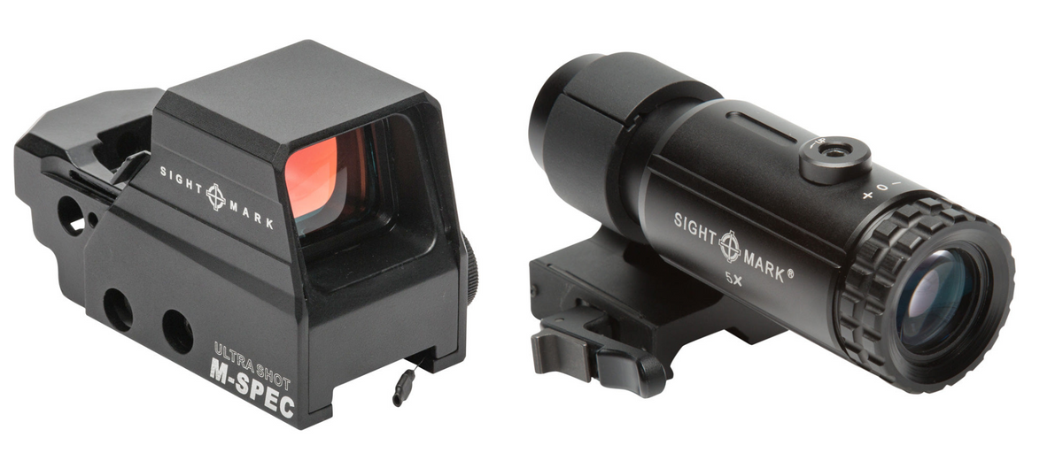 Ultra Shot M-Spec FMS + T-5 Magnifier 5x