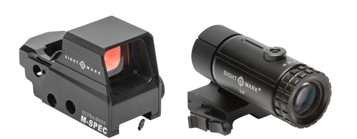 Ultra Shot M-Spec FMS + T-3 Magnifier 3x – Sightmark