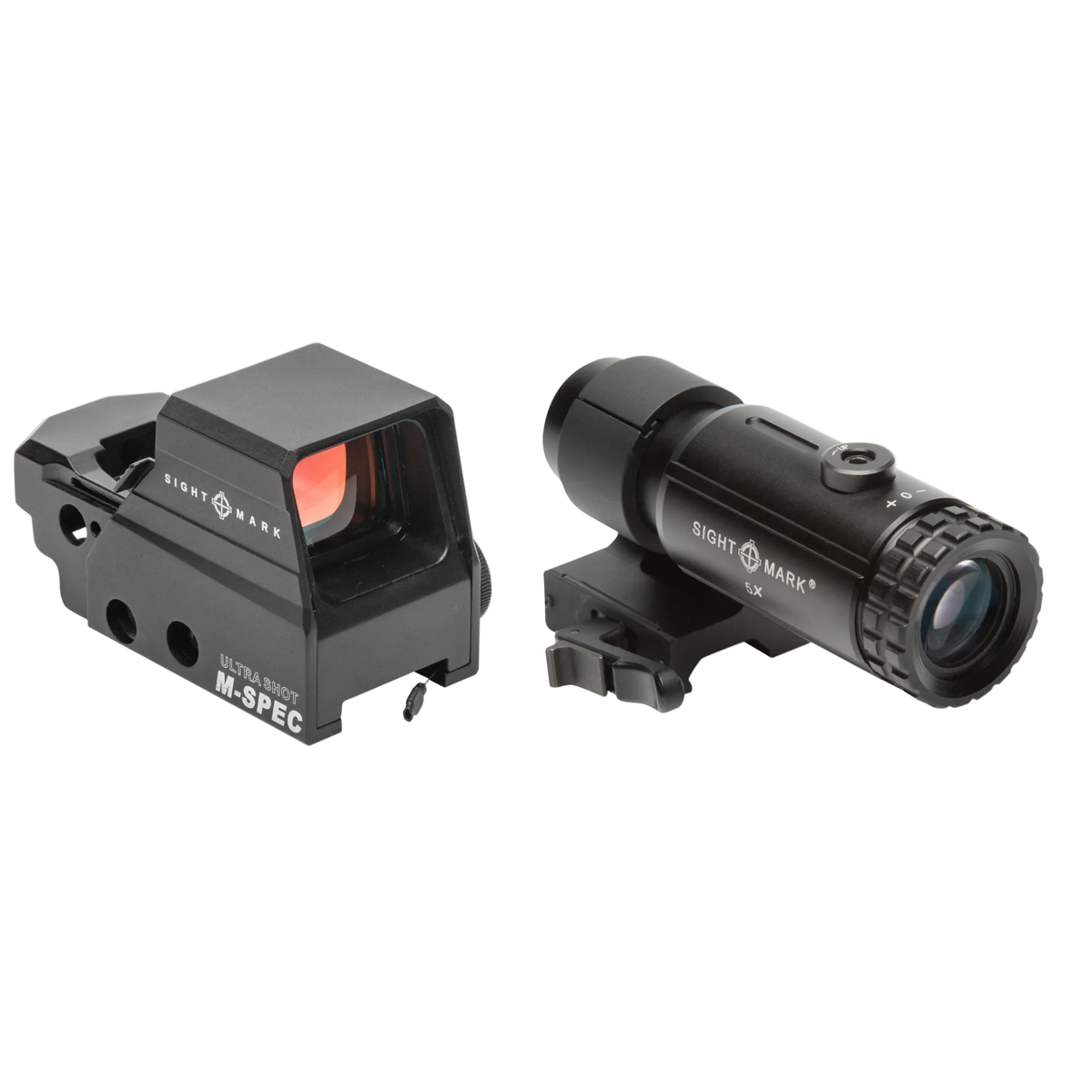 Ultra Shot M-Spec FMS + T-5 Magnifier 5x