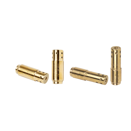 9mm Luger Pistol Boresight + .45 ACP Boresight