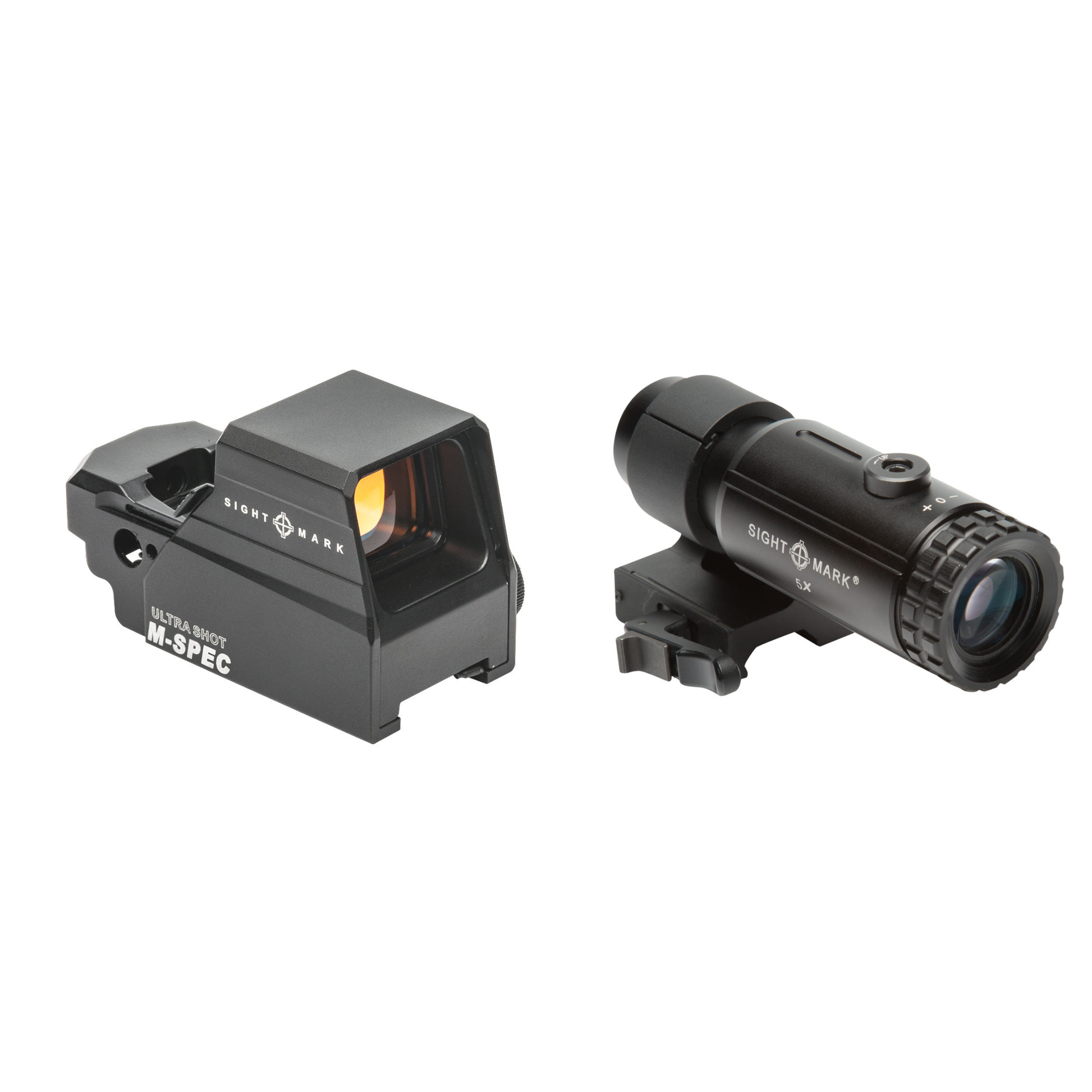 Ultra Shot M-Spec LQD + T-5 Magnifier 5x
