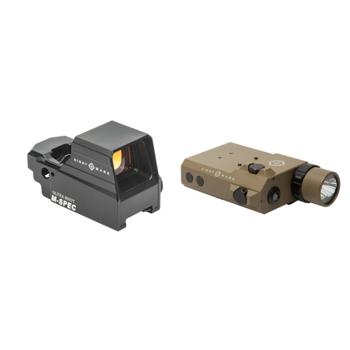 Ultra Shot M-Spec Pro + LoPro Combo Flashlight W/ Green Laser