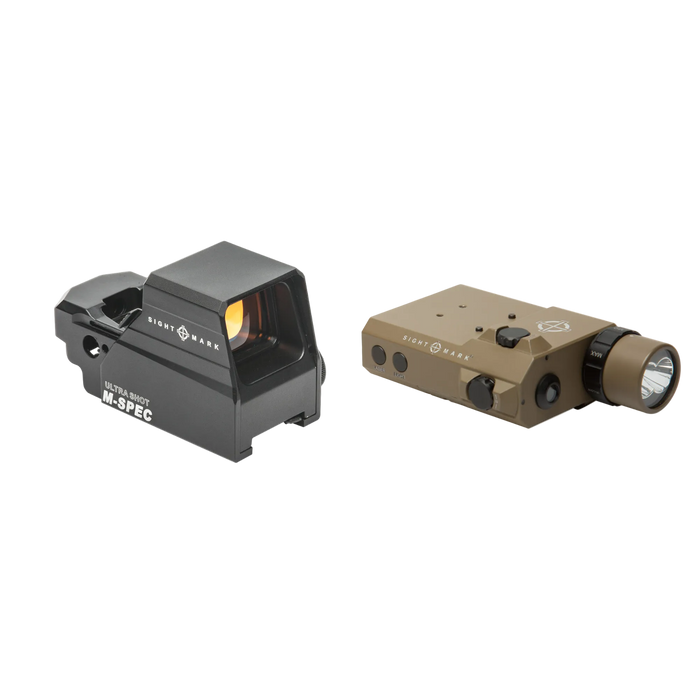 Ultra Shot M-Spec Pro + LoPro Combo Flashlight W/ Green Laser