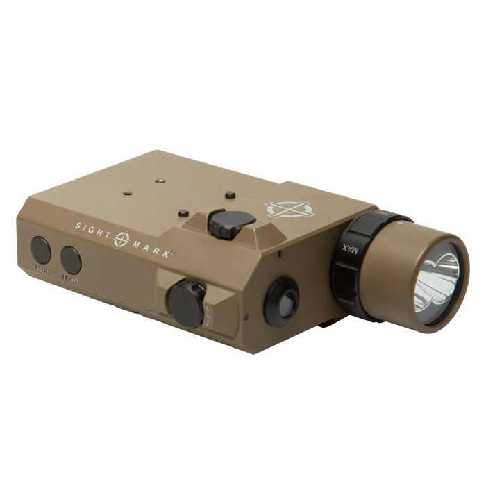 LoPro Combo Flashlight (Visible and IR) with Green Laser Sight