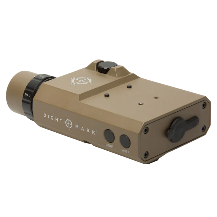 LoPro Combo Flashlight (Visible and IR) with Green Laser Sight
