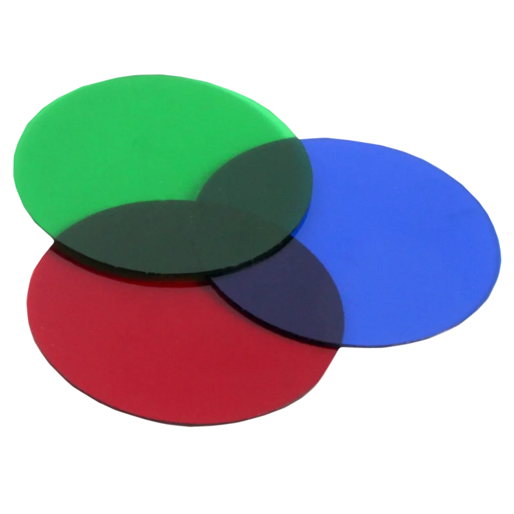 Filtros rojo, azul y verde H840/SS2000/H2000