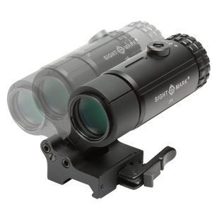 T-3 Magnifier 3X with LQD Flip to Side Mount