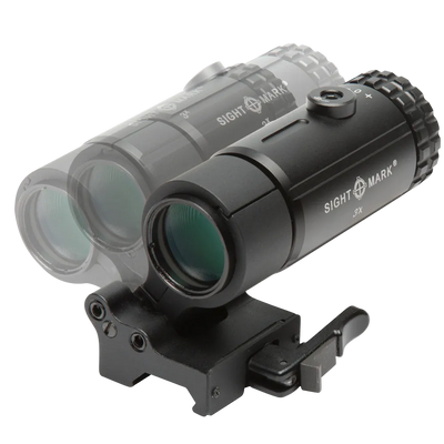 T-3 Magnifier 3X with LQD Flip to Side Mount