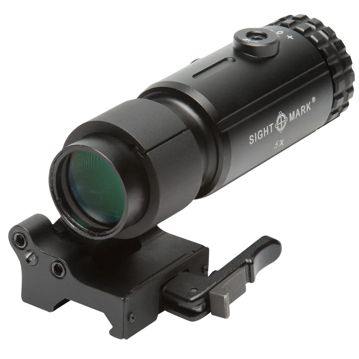 T-5 Magnifier 5X with LQD Flip to Side Mount