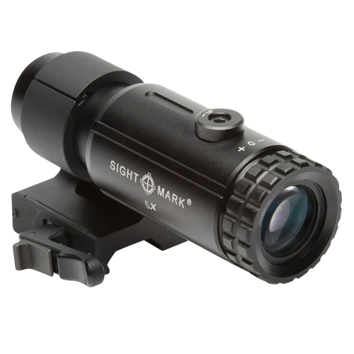 T-5 Magnifier 5X with LQD Flip to Side Mount