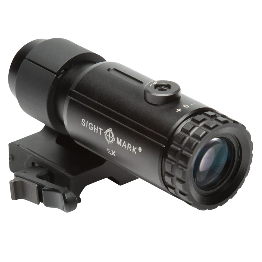 T-5 Magnifier 5X with LQD Flip to Side Mount
