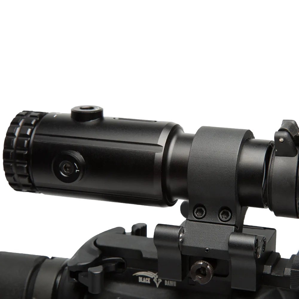 T-5 Magnifier 5X with LQD Flip to Side Mount