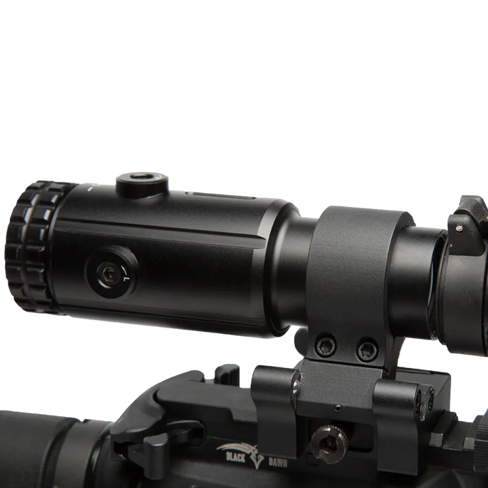 T-5 Magnifier 5X with LQD Flip to Side Mount