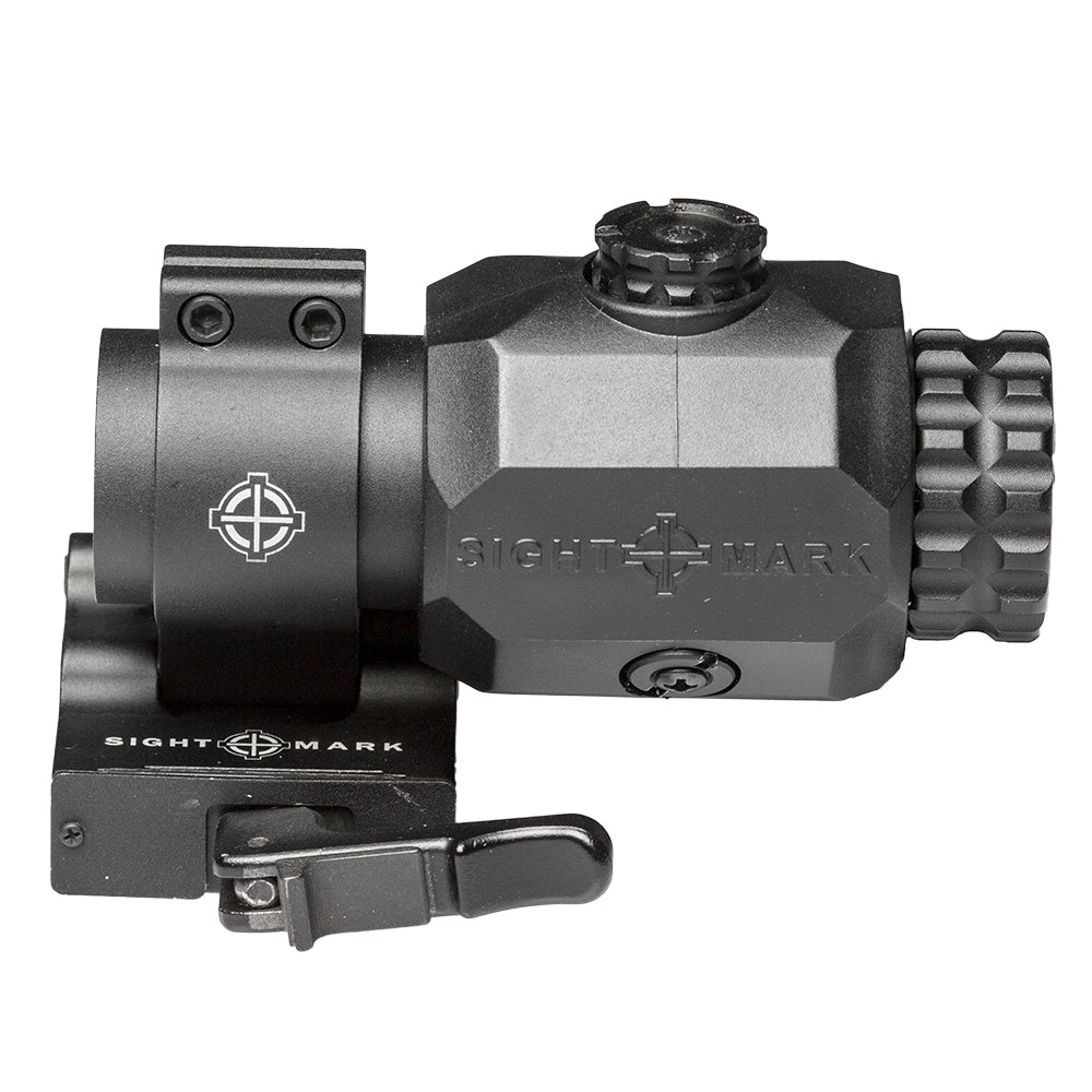 Lupa táctica XT-3 con LQD, montaje abatible lateralmente