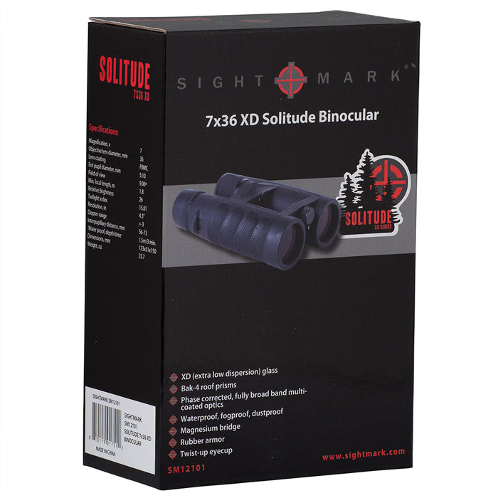 Solitude 7x36 XD Binoculars