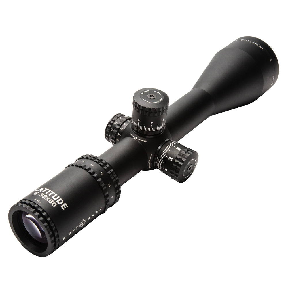 Latitude 8-32x60 Scope with F-Class Reticle
