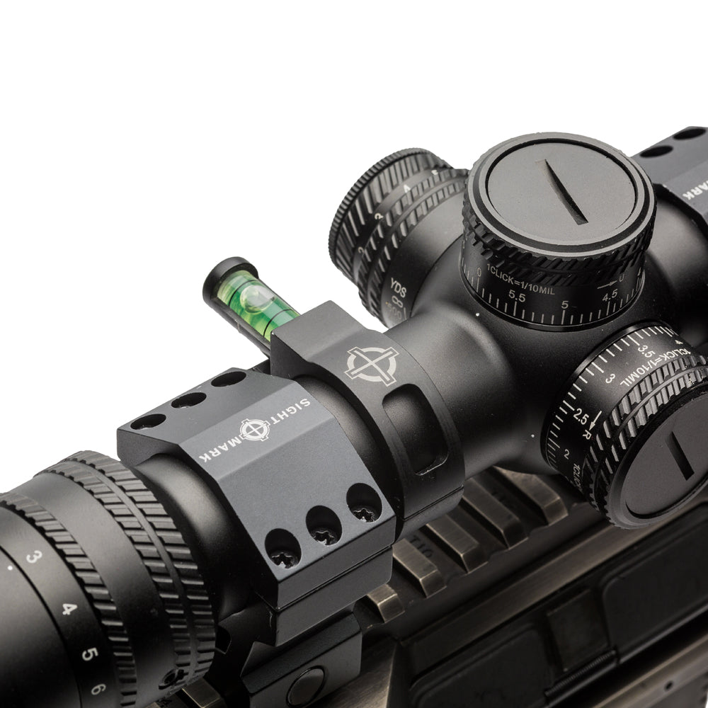 WestHunter Spirit Bubble Level Scope Rings – 30mm Tube, Low Profile, Aluminum Alloy – For Hunting Rifles