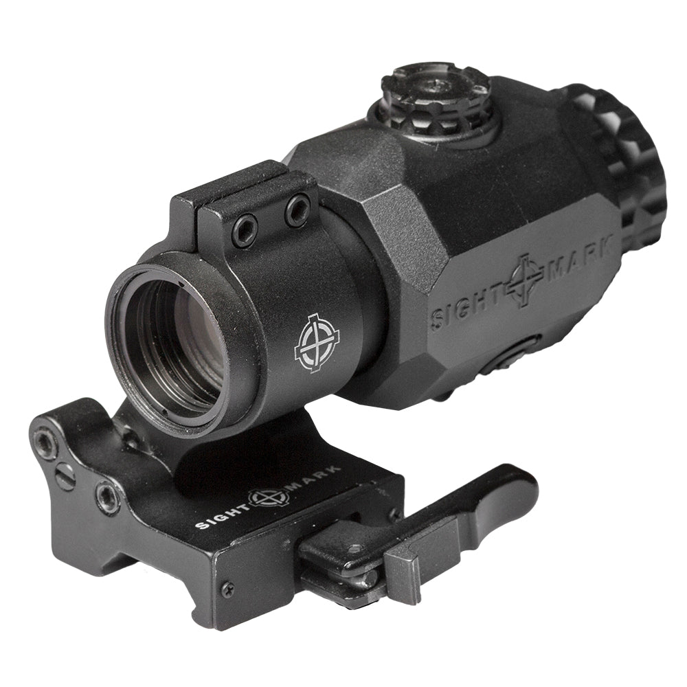 Lupa táctica XT-3 con LQD, montaje abatible lateralmente