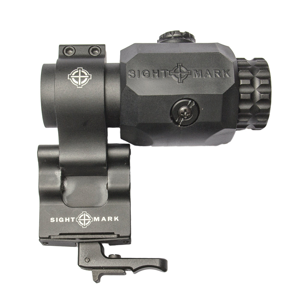 Lupa táctica XT-3 con LQD, montaje abatible lateralmente