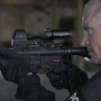 T-3 Magnifier 3X with LQD Flip to Side Mount