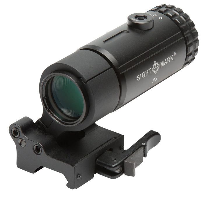 T-3 Magnifier 3X with LQD Flip to Side Mount