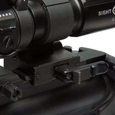 T-5 Magnifier 5X with LQD Flip to Side Mount