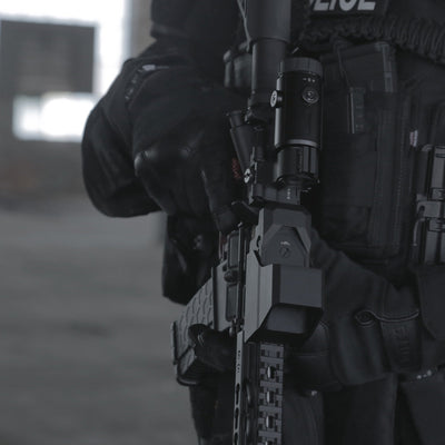 T-5 Magnifier 5X with LQD Flip to Side Mount