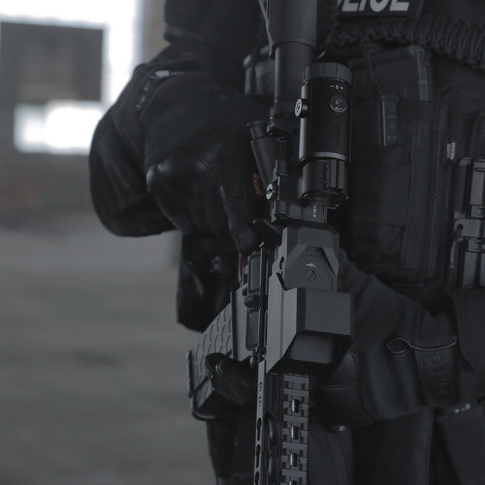 T-5 Magnifier 5X with LQD Flip to Side Mount