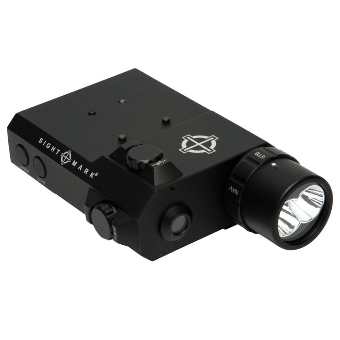 LoPro Combo Flashlight (Visible and IR) with Green Laser Sight