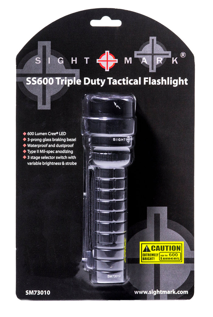 SS600 600 Lumen Multi Color LED Flashlight