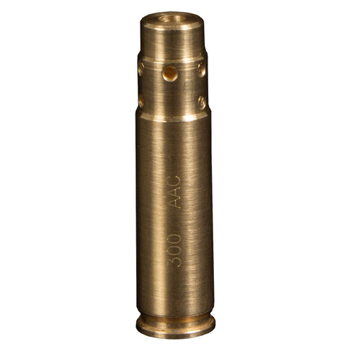 Sightmark 300BLK 7.62x35mm boresight cartridge with red laser dot for precision rifle zeroing
