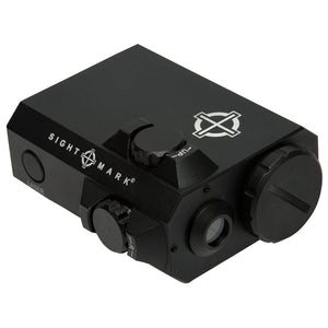 Sightmark LoPro Green Laser Sight in flat dark earth with 600-yard range and digital controls