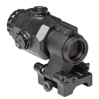 Lupa táctica XT-3 con LQD, montaje abatible lateralmente